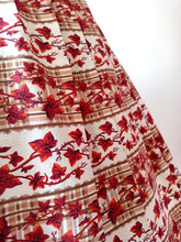 Charger l&#39;image dans la galerie, 1950s - Adorable Ivy Print Cotton Dress - W27 (68cm)
