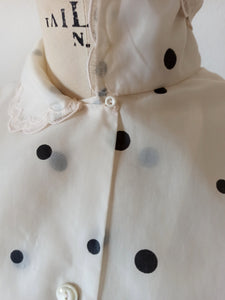 1950s - Adorable Dotted Blouse - W38 (97cm)