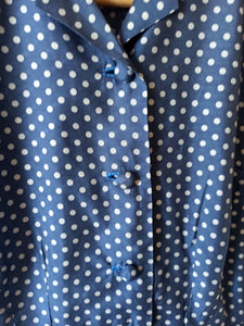 1940s - Adorable Dotted Dress  - W24.5 (62cm)