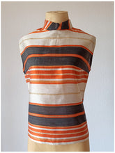 Load image into Gallery viewer, 1960s - Fabulous Acetate Lurex Blouse - Sz 38
