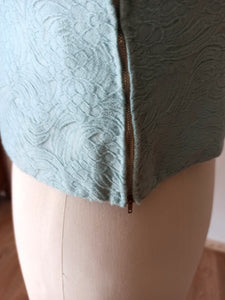 1960s - Gorgeous Turquoise Wool Top - W33 (84cm)
