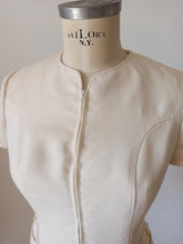 Cargar imagen en el visor de la galería, 1960s - Fabulous Space Age Wool Dress - W30 (76cm)

