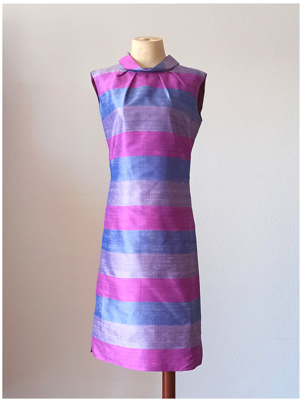 1960s - Stunning Purple Dress - W31 (80cm)