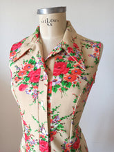 Load image into Gallery viewer, 1960s 1970s - Gorgeous Floral Dress - W31 (79cm)

