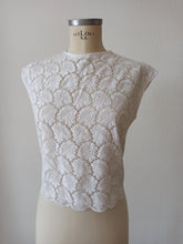 Cargar imagen en el visor de la galería, 1960s - SWISS QUALITE - Cotton Blouse  - Sz44

