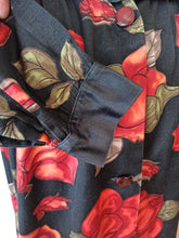 Cargar imagen en el visor de la galería, 1950s 1960s - SERMO - Stunning Roseprint Duster

