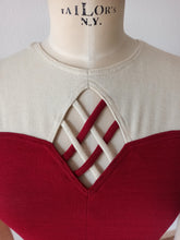 Cargar imagen en el visor de la galería, 1960s - Two Tone Dress - W26 (66cm)
