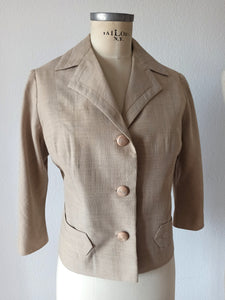 1950s 1960s - Elegant Italian 2pc Suit - W30 (76cm)