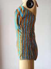 Cargar imagen en el visor de la galería, 1950s - FLORINE, France - Cotton Swimsuit - Sz 44
