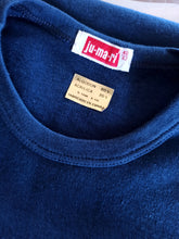 Load image into Gallery viewer, 1960s 1970s - JUMARI, Spain - Deadstock Navy Cotton T-Shirt - Sz 40/42

