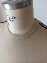 Load image into Gallery viewer, 1960s 1970s - JUMARI, Spain - Deadstock Brown Cotton T-Shirt - Sz 36/38
