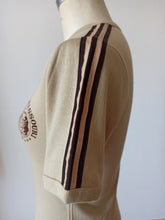 Load image into Gallery viewer, 1960s 1970s - JUMARI, Spain - Deadstock Brown Cotton T-Shirt - Sz 36/38
