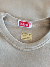 Load image into Gallery viewer, 1960s 1970s - JUMARI, Spain - Deadstock Brown Cotton T-Shirt - Sz 36/38
