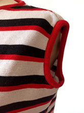 Load image into Gallery viewer, 1960s - SUBLYM, Spain - Deadstock Red Striped Top - Sz 5
