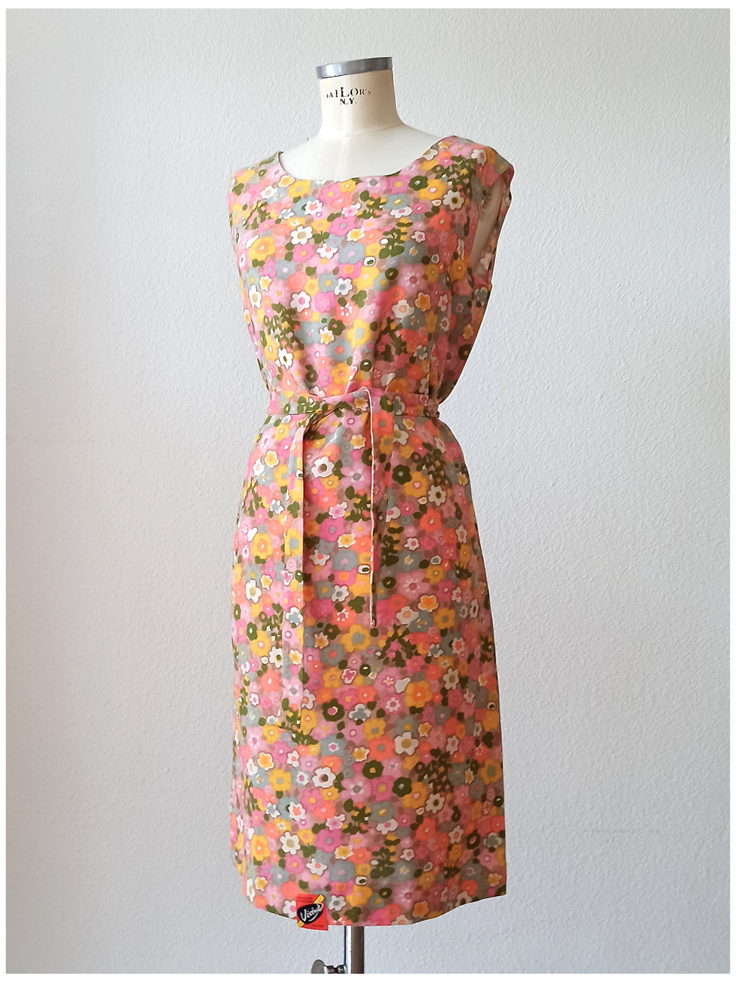1960s - VIDAL, Spain - Deadstock Beach Dress - Sz 2