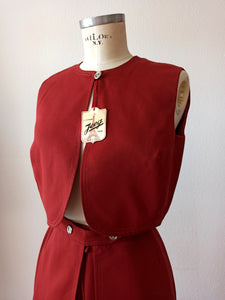 1960s - JEEG, Paris - DEADSTOCK - Fabulous 3pc Set - Sz 40