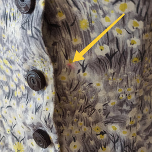 1950s - Delicious Floral Cotton Dress - W28.5 (72cm)