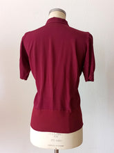 Load image into Gallery viewer, 1940s - Stunning Honeycomb Puff Sleeves Blouse - W36 (92cm)
