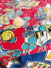 Cargar imagen en el visor de la galería, 1950s - Fabulous Summer Novelty Wrap Skirt - One size!
