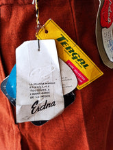 Load image into Gallery viewer, 1960s - ERDNA, France - Deadstock Brick Color Sport Pants - W24.5 (62cm)

