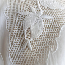 Carica l&#39;immagine nel visualizzatore di Gallery, 1940s 1950s - Precious Hand Embroidery Cotton Blouse - W33 (84cm)

