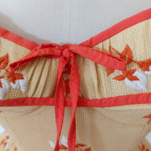Cargar imagen en el visor de la galería, 1950s - FRANCE - Spectacular Embroidery Dress - W26 (66cm)
