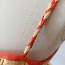 Cargar imagen en el visor de la galería, 1950s - FRANCE - Spectacular Embroidery Dress - W26 (66cm)
