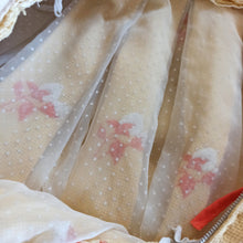 Cargar imagen en el visor de la galería, 1950s - FRANCE - Spectacular Embroidery Dress - W26 (66cm)
