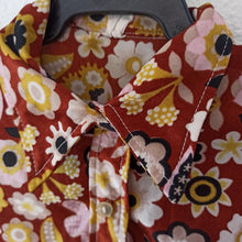 Cargar imagen en el visor de la galería, 1960s - Glanz Floral Blouse - XXS/XS
