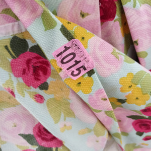 1950s 1960s - Spectacular Roseprint Dress - W28.5 (72cm)
