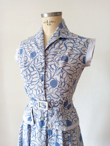 1940s - Delicious Day Dress - W28.5 (72cm)