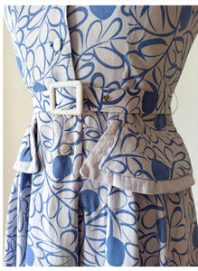 1940s - Delicious Day Dress - W28.5 (72cm)