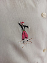 Cargar imagen en el visor de la galería, 1950s - Exquisite Fuerteventura Island Embroidery Blouse - W35 (90cm)

