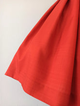 Cargar imagen en el visor de la galería, 1950s 1960s - Stunning Orange Red Dress - W26 (66cm)
