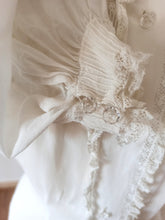 Load image into Gallery viewer, 1930s 1940s - Outstanding Beauty Gauze Silk Blouse - W36 (92cm)
