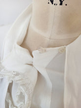 Load image into Gallery viewer, 1930s 1940s - Outstanding Beauty Gauze Silk Blouse - W36 (92cm)
