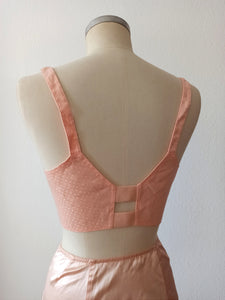 1940s 1950s - TRIUMPH - Deadstock Bra & Girdle Set