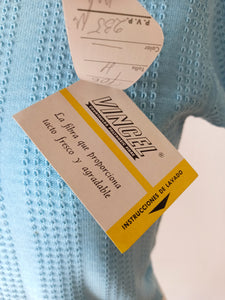 1960s - DEADSTOCK - SUBLYM, Spain - Knit Jumper - Sz 6