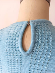 1960s - DEADSTOCK - SUBLYM, Spain - Knit Jumper - Sz 6