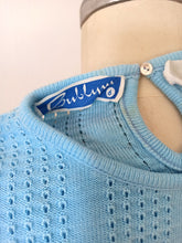 Cargar imagen en el visor de la galería, 1960s - DEADSTOCK - SUBLYM, Spain - Knit Jumper - Sz 6
