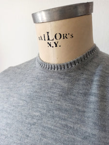 1960s - DEADSTOCK - VICETEL, Spain - Knit Jumper - Sz 4
