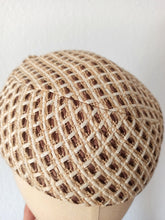 Cargar imagen en el visor de la galería, 1950s - Fabulous Raffia Hat &amp; Purse Set
