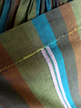 Load image into Gallery viewer, 1950s - UNWORN - Spectacular Autumn Colors Cotton Dress - W28.5 (72cm)
