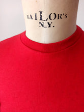 Laden Sie das Bild in den Galerie-Viewer, 1960s - DEADSTOCK - SUBLYM, Spain - Red Zipper Black Top - Sz 2
