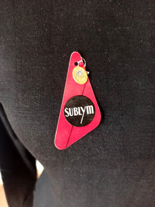 1960s - DEADSTOCK - SUBLYM, Spain - Back Zipper Black Top - Sz 4