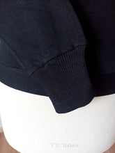 Laden Sie das Bild in den Galerie-Viewer, 1960s - DEADSTOCK - SUBLYM, Spain - Back Zipper Black Top - Sz 4
