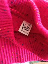 Cargar imagen en el visor de la galería, 1960s - DEADSTOCK - VINTRÓ, Barcelona - Flecked Pink Knit Top - Sz 3
