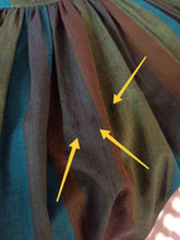 Load image into Gallery viewer, 1950s - UNWORN - Spectacular Autumn Colors Cotton Dress - W28.5 (72cm)
