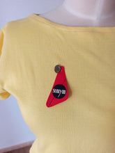 Load image into Gallery viewer, 1960s - DEADSTOCK - SUBLYM, Spain - Yellow Cotton Top - Sz 3
