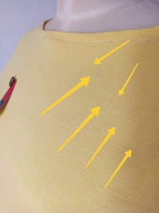 1960s - DEADSTOCK - SUBLYM, Spain - Yellow Cotton Top - Sz 3